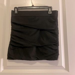 Mini Skirt with Zipper Back